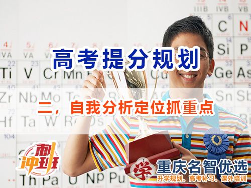 高三沖刺高考提分必備第二步：自我分析定位；重慶高考補習學校經驗談